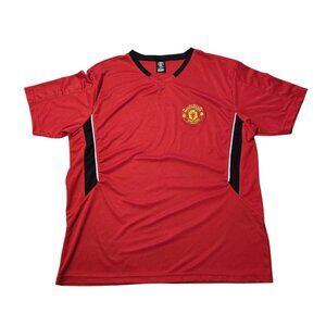 Manchester United Official Soccer Jersey Red Mens Size Large NEW NWOT